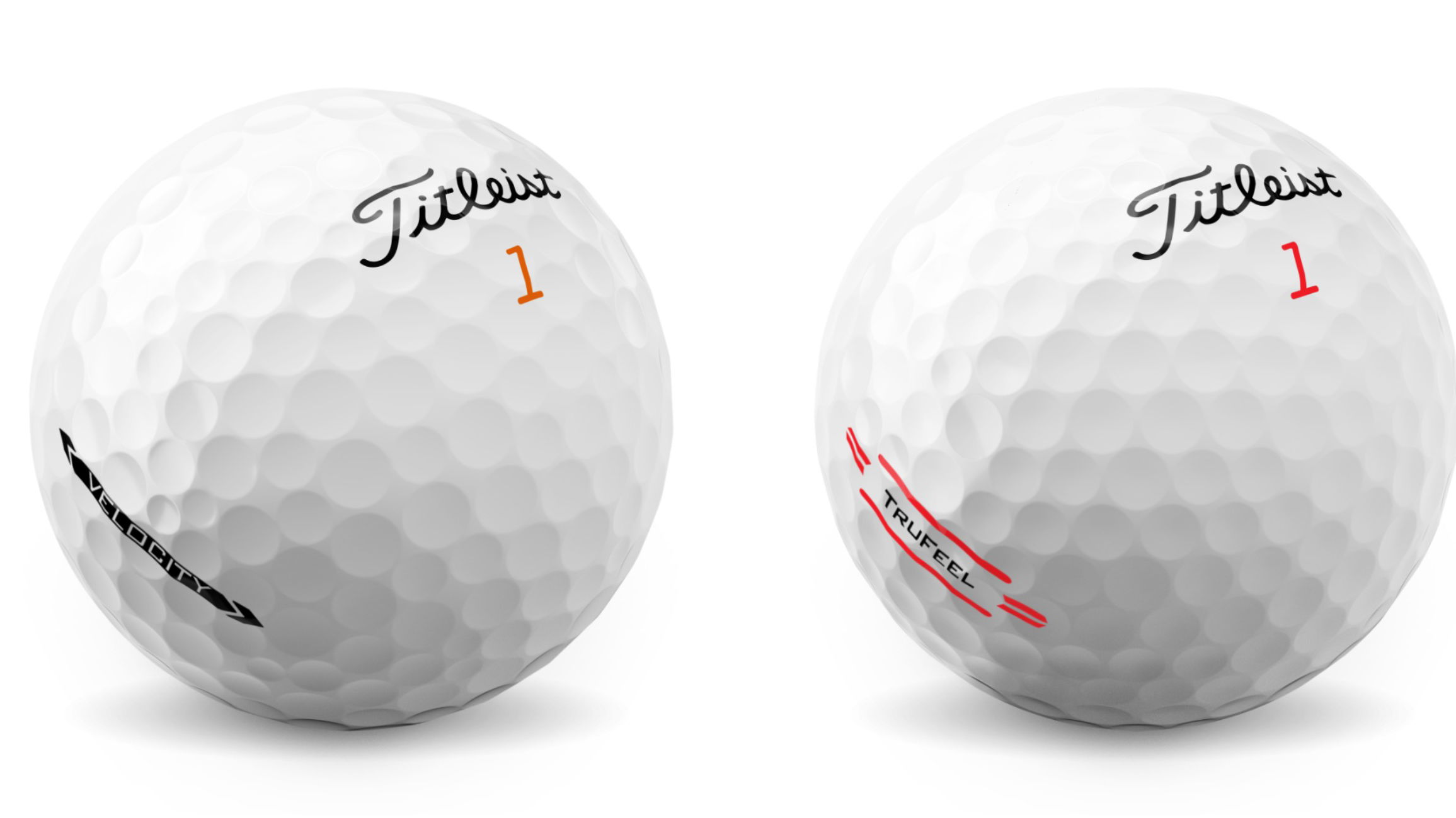 Titleist launch new Velocity and TruFeel golf balls